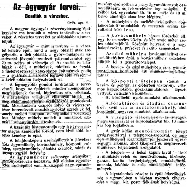 Győri Hírlap, 1914. április 7. 
